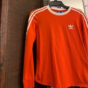 Adidas striped long sleeve
